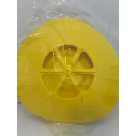 Kuhn Rikon Kochblume Large Silicone Spill Stopper Lid 6-10 Inch Yellow New - Picture 2 of 4
